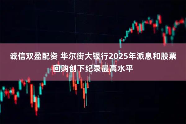 诚信双盈配资 华尔街大银行2025年派息和股票回购创下纪录最高水平